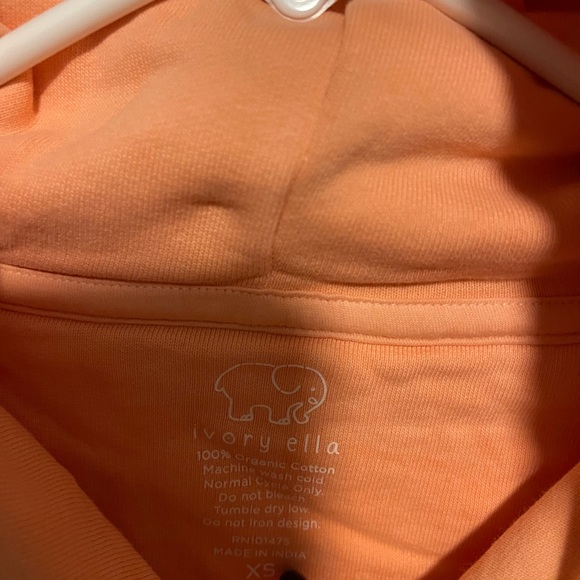 NWT Ivory Ella Ombré Classic Hoodie - Picture 3 of 5